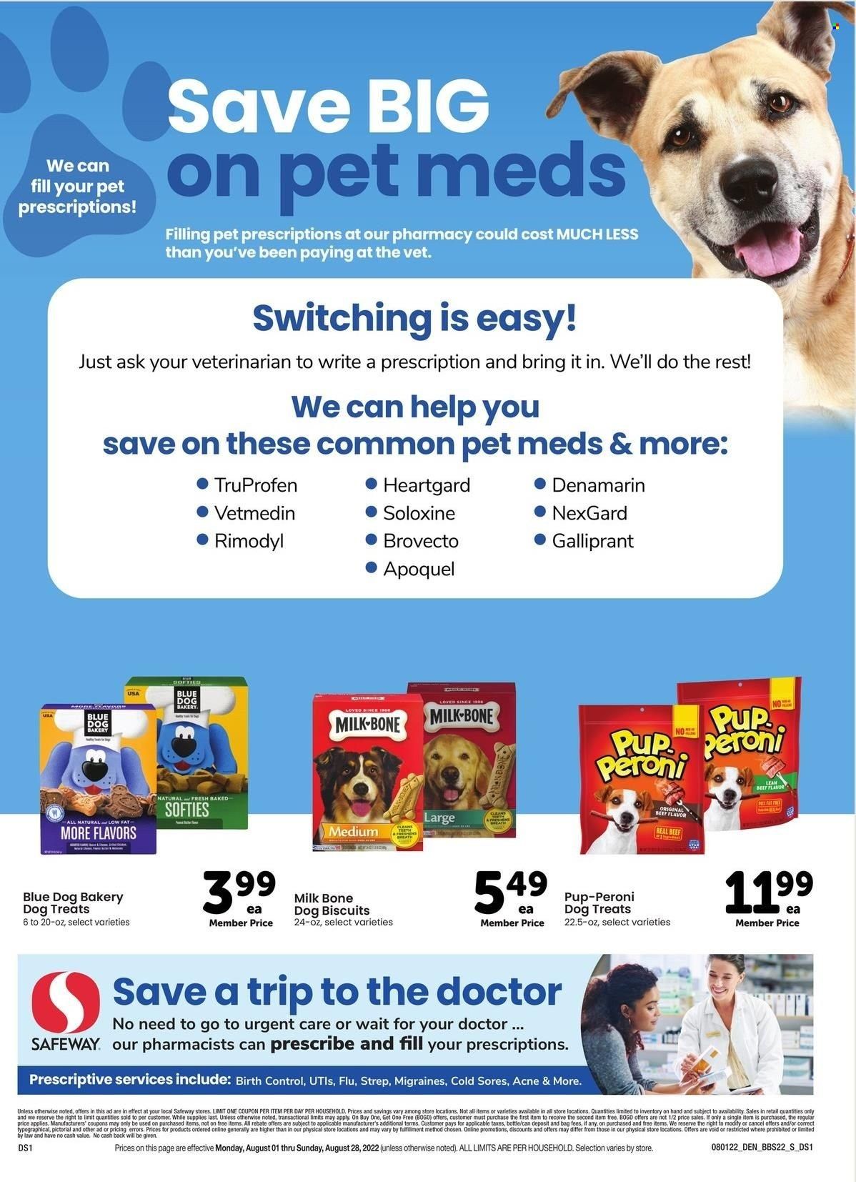 Safeway (CO) Weekly Ad Flyer Specials August 1 to August 28, 2022