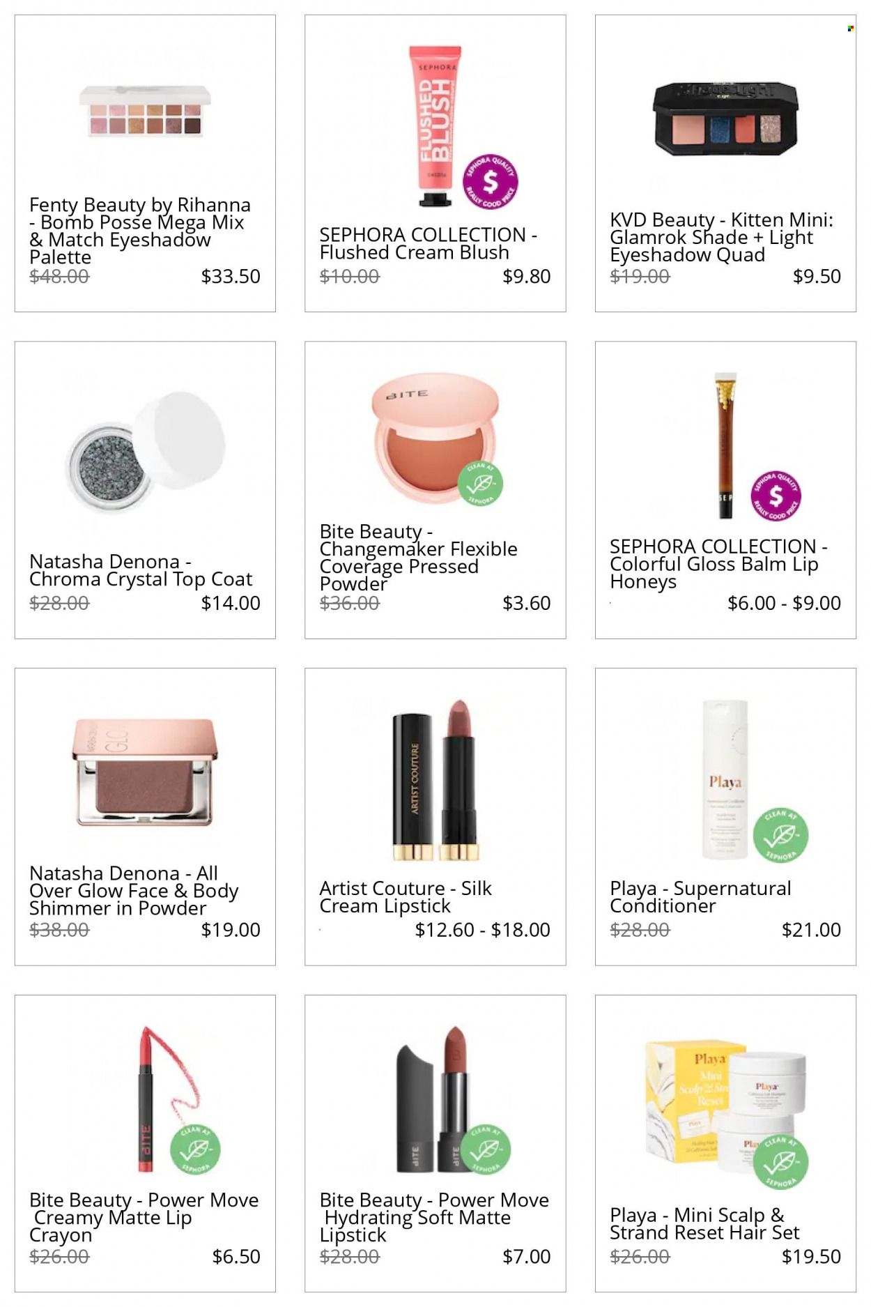 Sephora Promotions & Flyer Specials September 2022