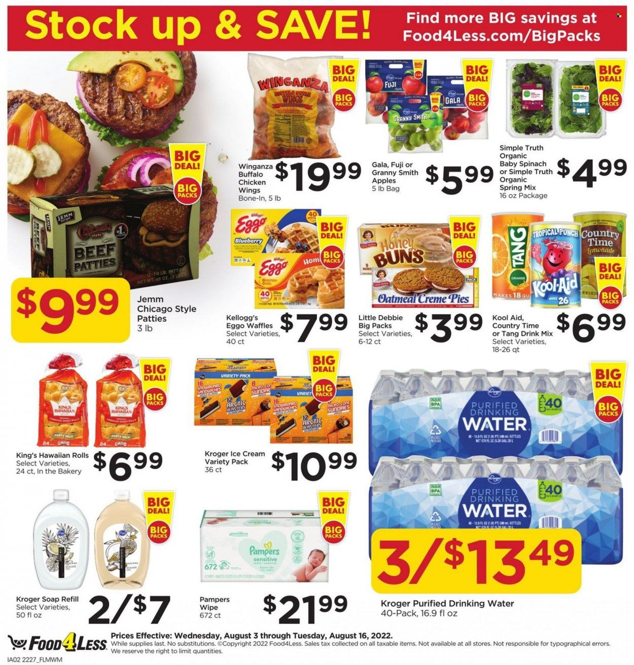 Food 4 Less (IN) Weekly Ad Flyer Specials August 3 to August 9, 2022
