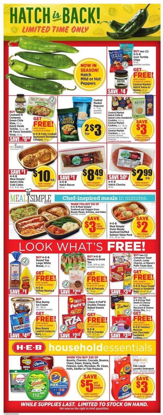 H-E-B (TX) Weekly Ad Flyer Specials August 3 to August 9, 2022