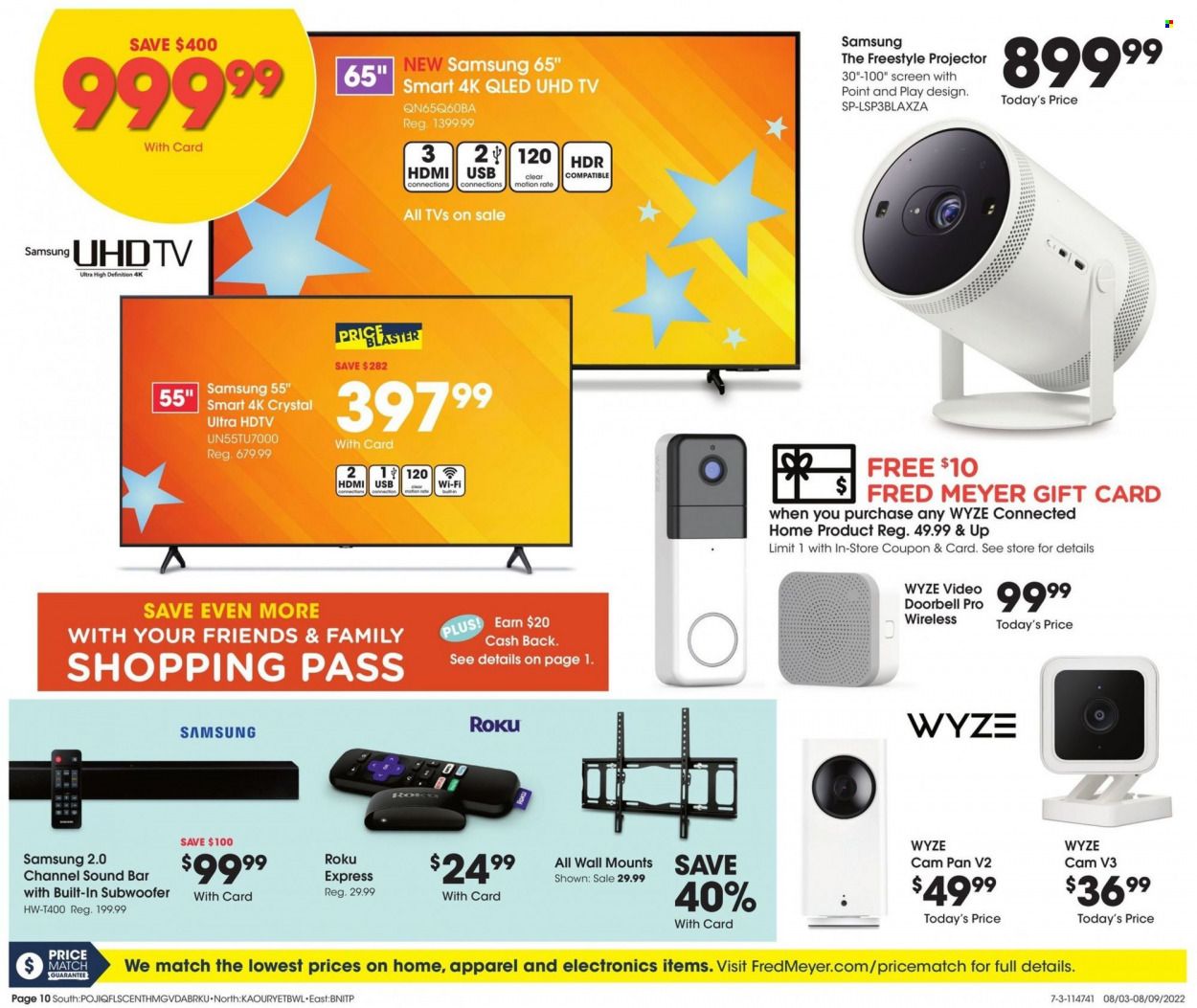 Fred Meyer Weekly Ad Flyer Specials August 3 to August 9, 2022