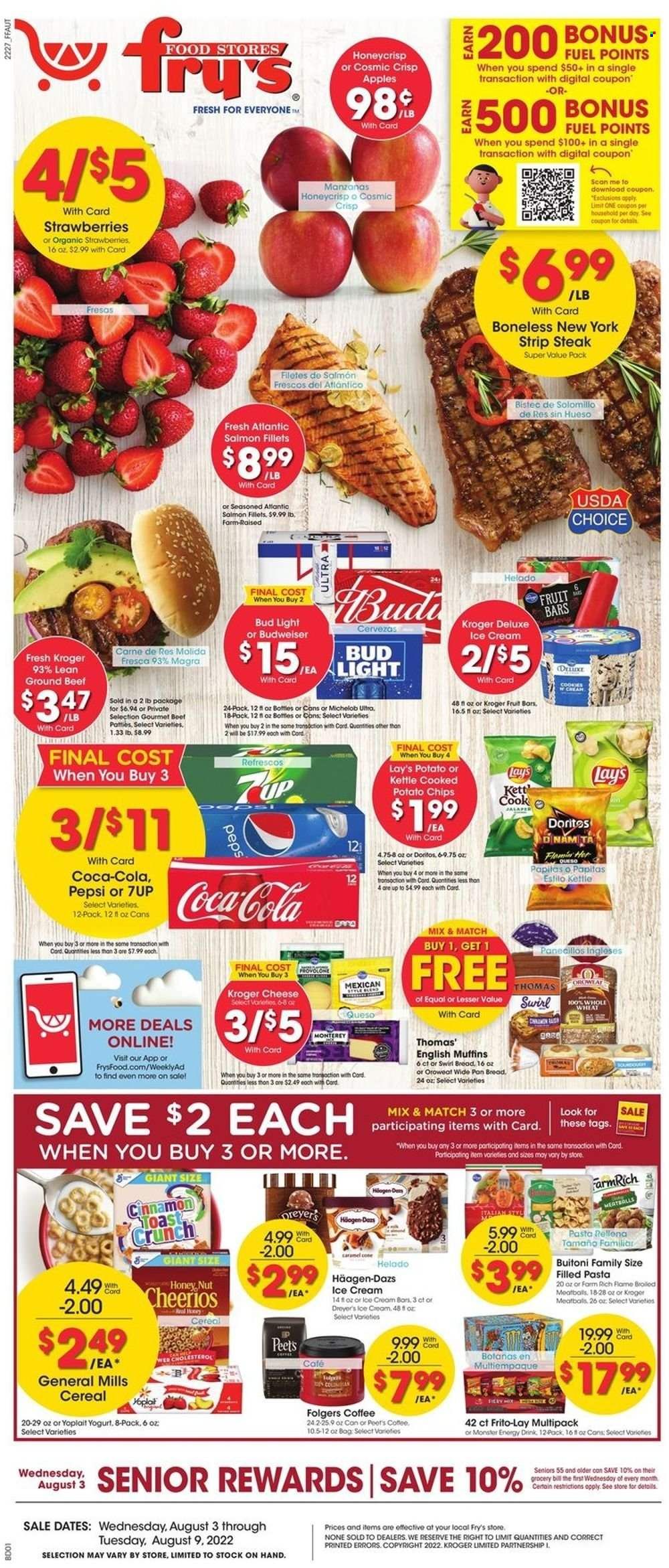 Fry’s (AZ) Weekly Ad Flyer August 2 to August 9