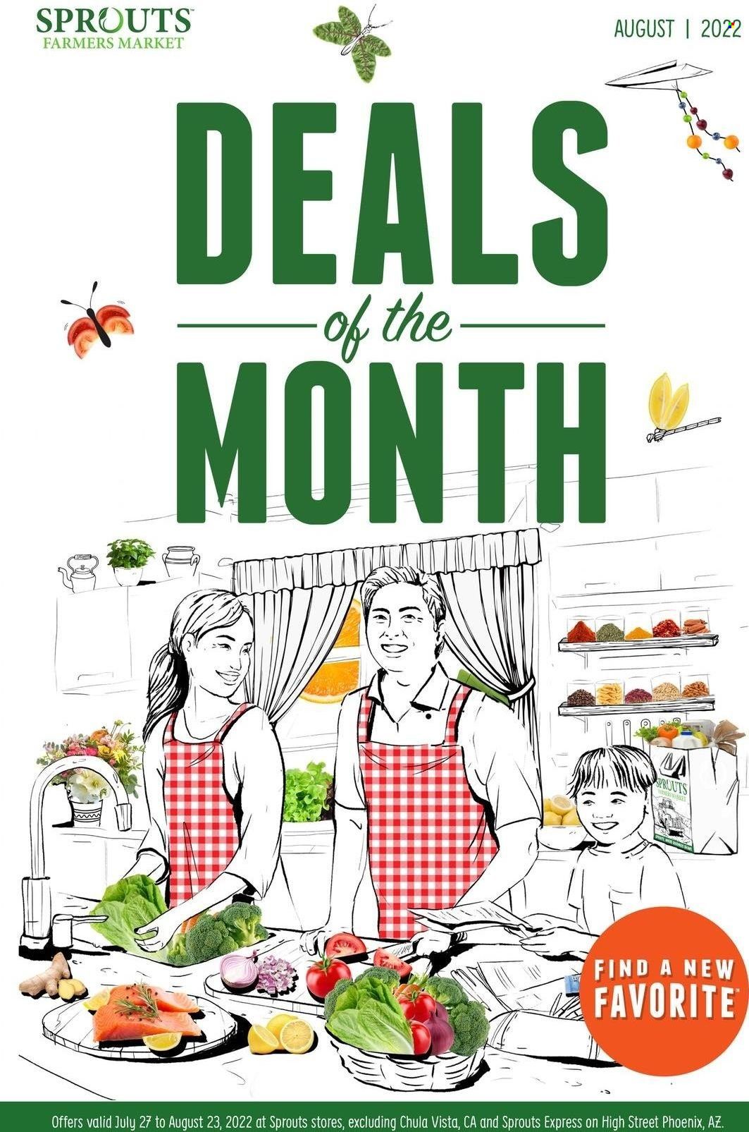 Sprouts Weekly Ad Flyer Specials July 27 to August 23, 2022