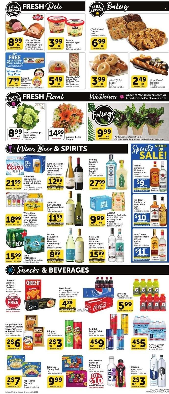 Albertsons (CA, ID, LA, MT, OR, TX, WA) Weekly Ad Flyer Specials August 3 to August 9, 2022