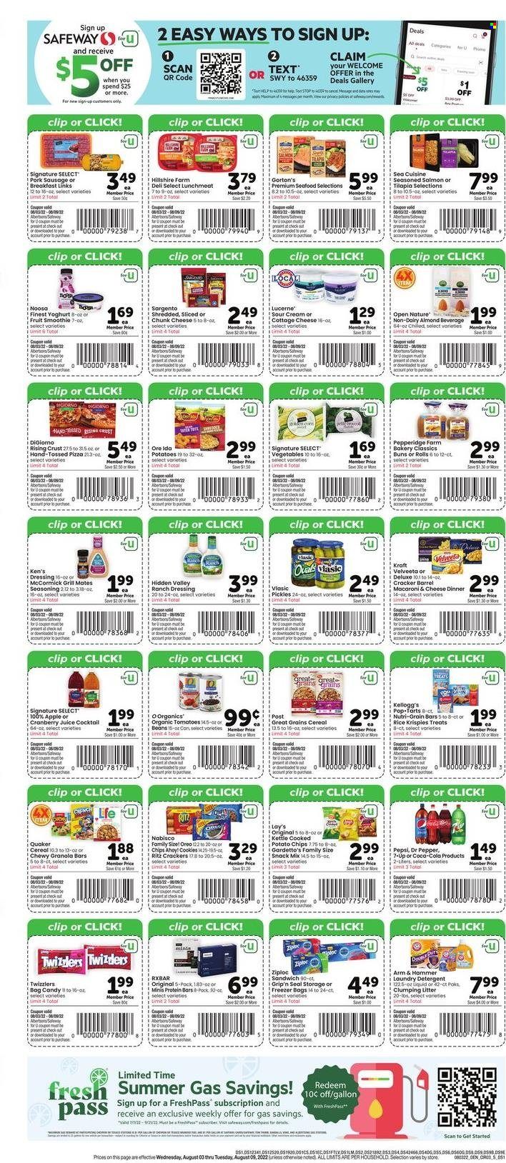 Safeway (CO) Weekly Ad Flyer Specials August 3 to August 9, 2022