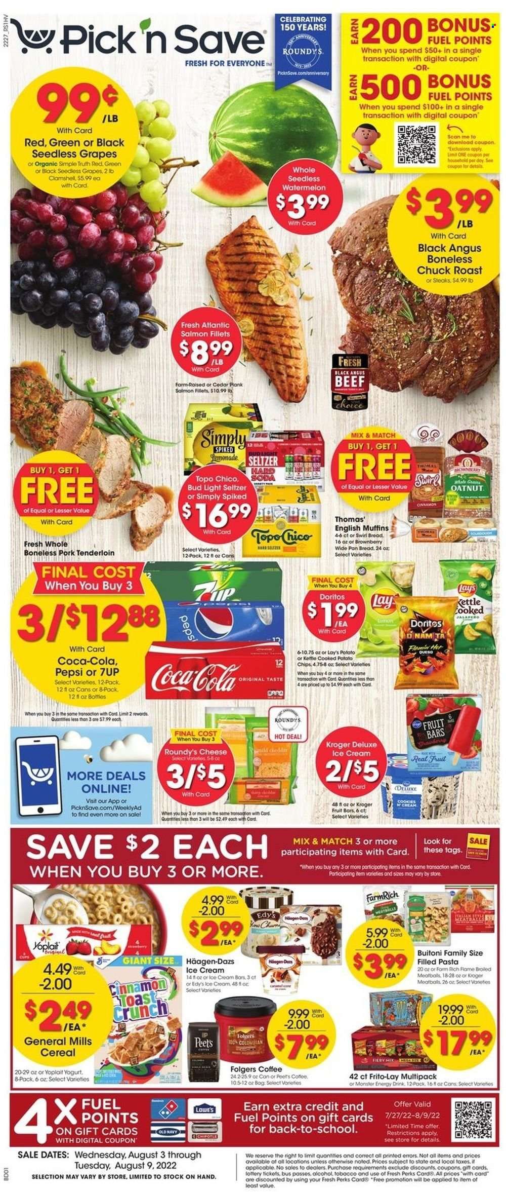 Pick ‘n Save (WI) Weekly Ad Flyer Specials August 3 to August 9, 2022