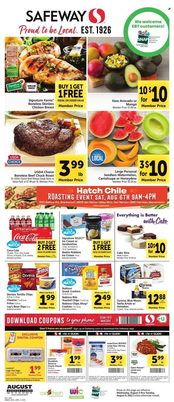 Safeway (CA, HI, OR, WA) Weekly Ad Flyer Specials August 3 to August 9, 2022