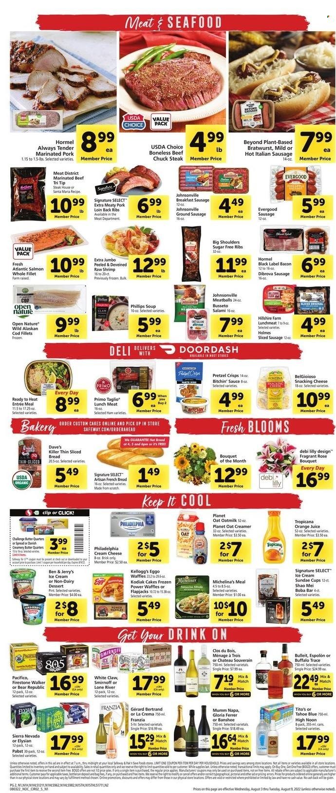 Safeway (CA, HI, OR, WA) Weekly Ad Flyer Specials August 3 to August 9, 2022