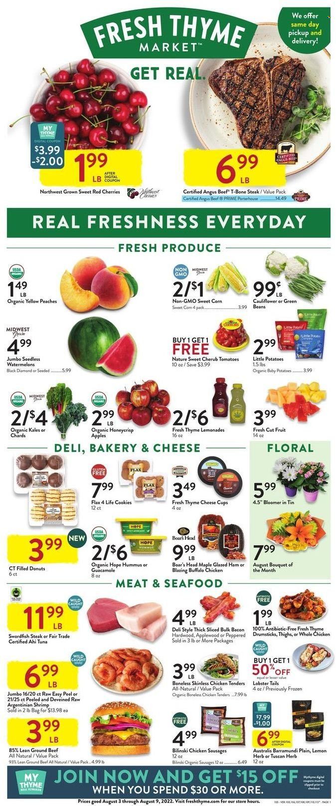 Fresh Thyme Weekly Ad Flyer Specials August 3 to August 9, 2022