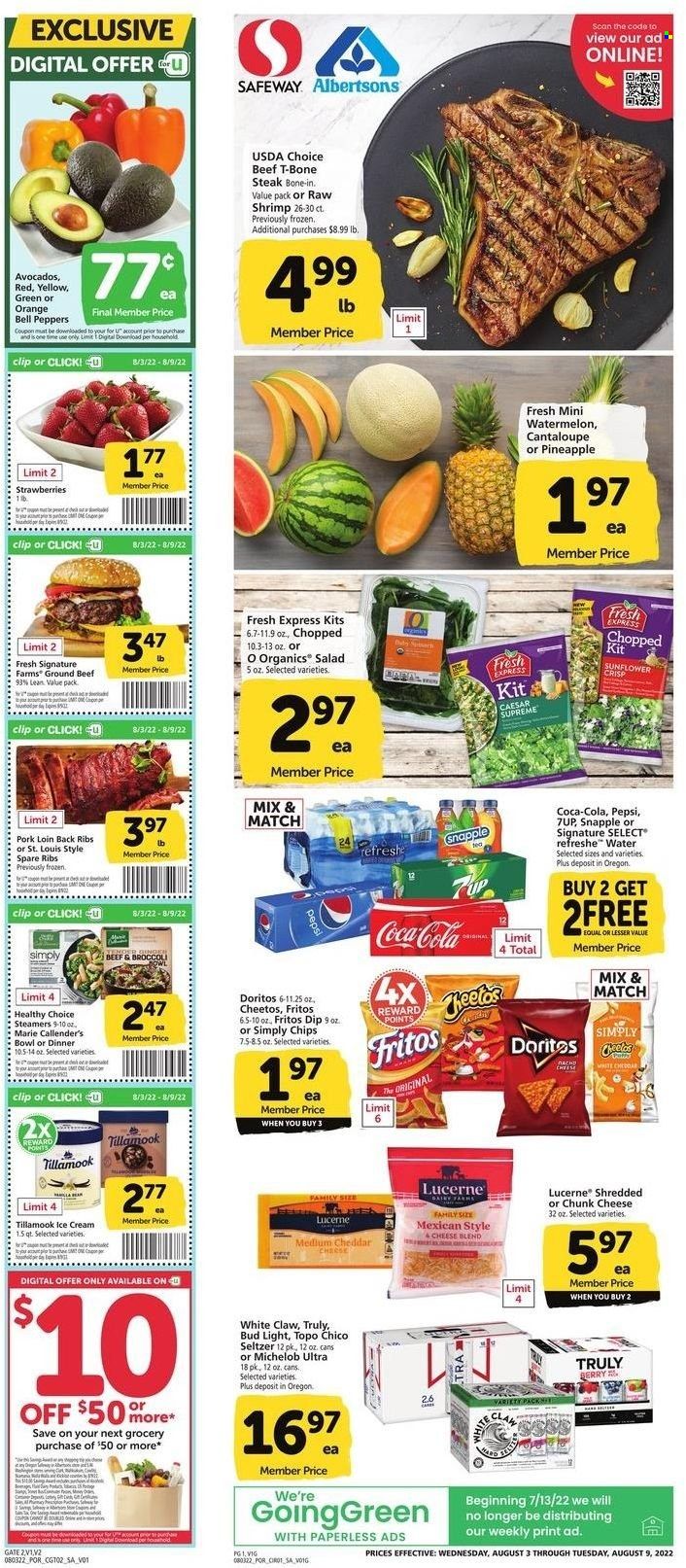 Safeway (OR) Weekly Ad Flyer Specials August 3 to August 9, 2022