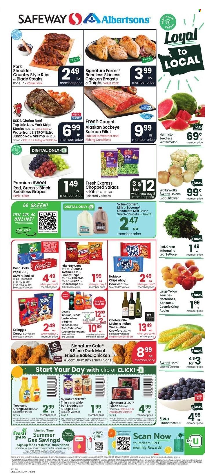 Safeway (WA) Weekly Ad Flyer Specials August 3 to August 9, 2022