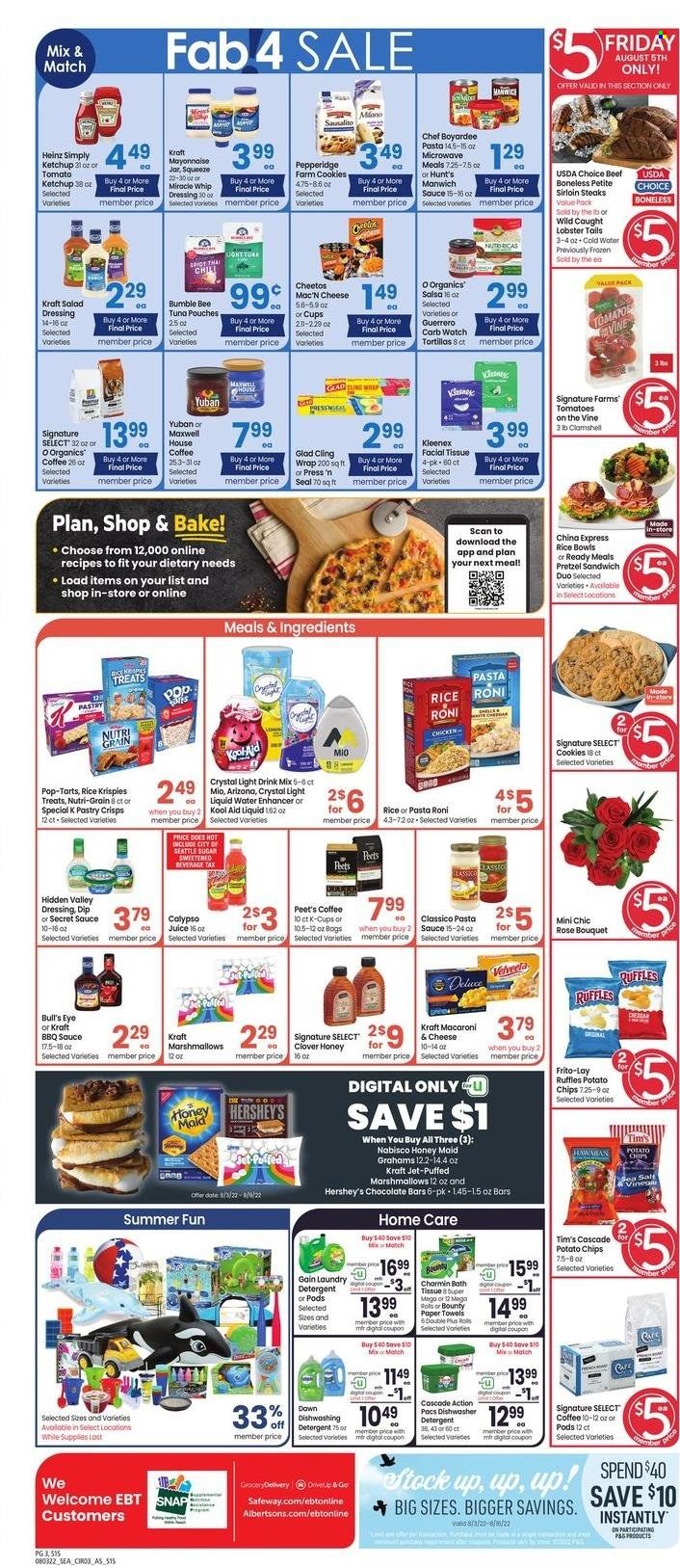 Safeway (WA) Weekly Ad Flyer Specials August 3 to August 9, 2022