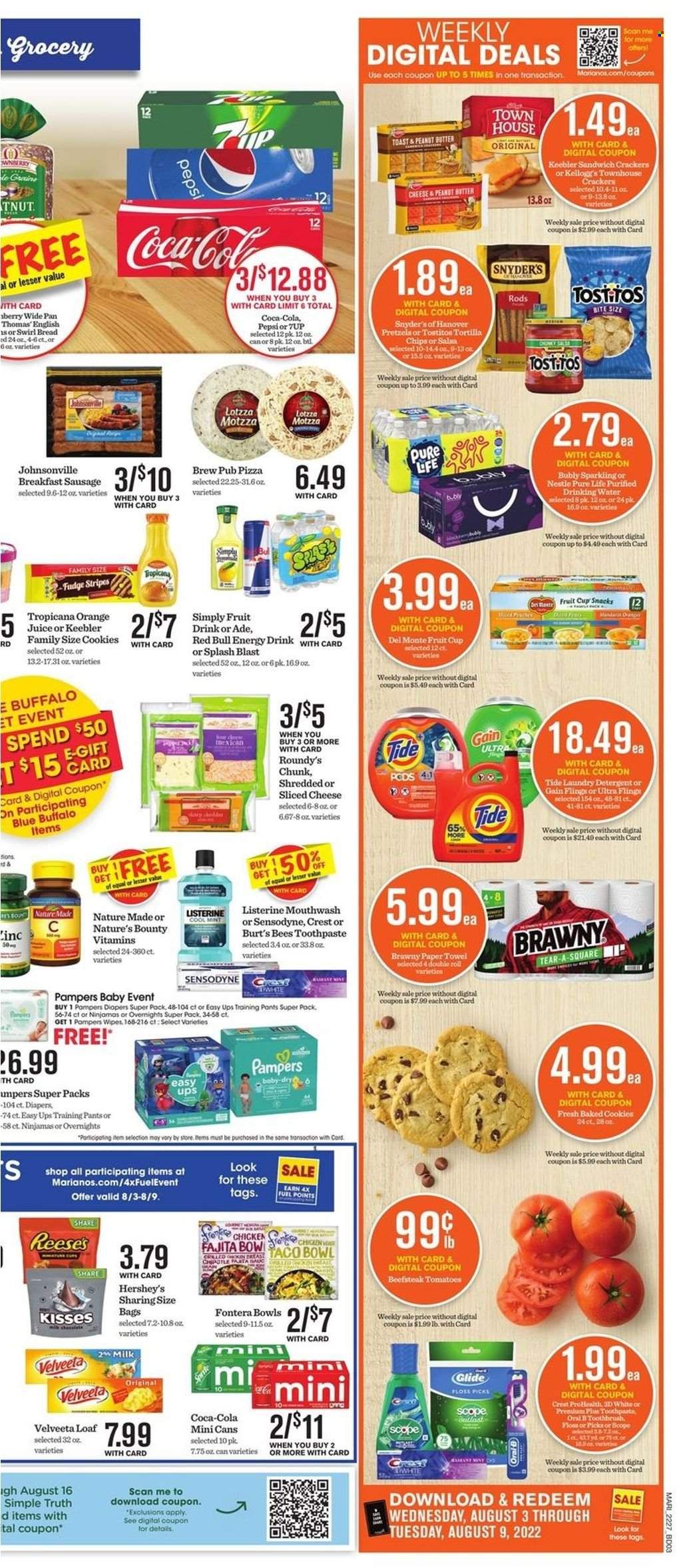 Mariano’s (IL) Weekly Ad Flyer August 2 to August 9
