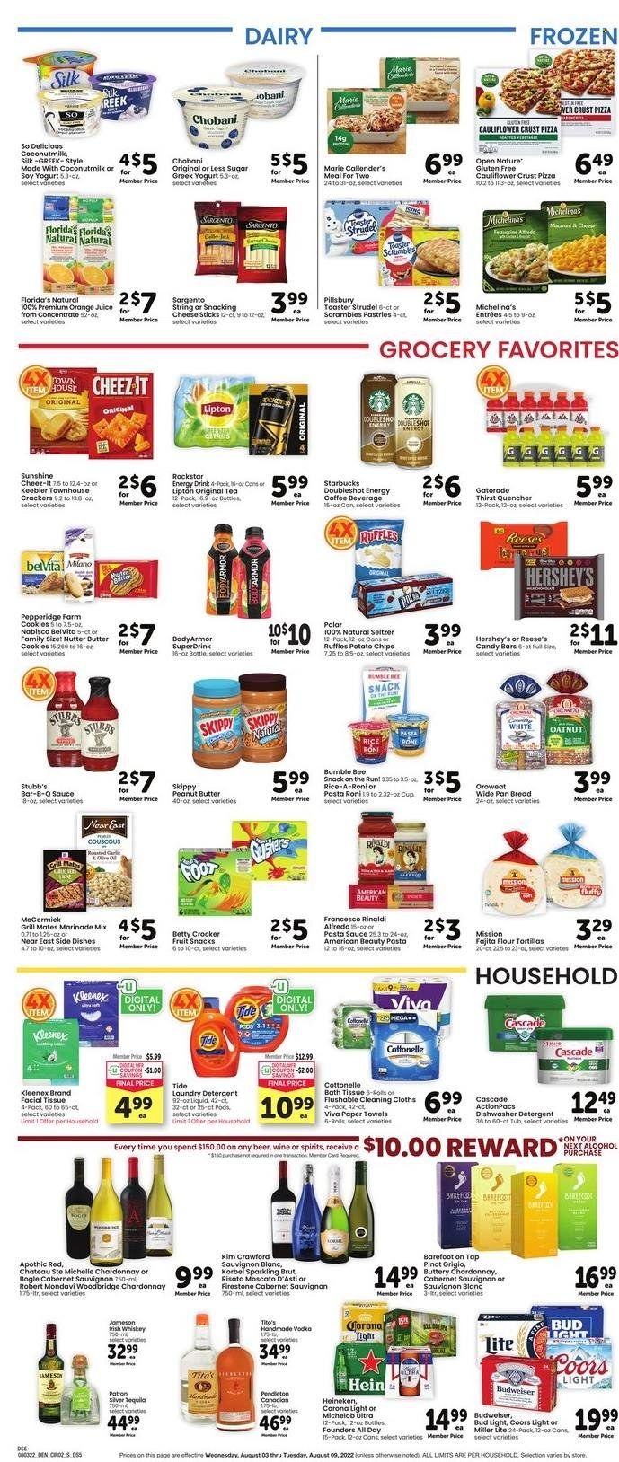Safeway (SD) Weekly Ad Flyer Specials August 3 to August 9, 2022