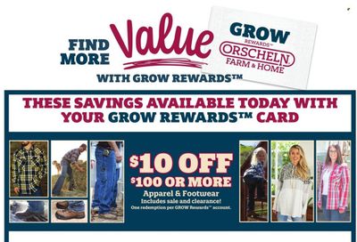 Orscheln Farm and Home (IA, IN, KS, MO, NE, OK) Weekly Ad Flyer Specials August 3 to August 14, 2022