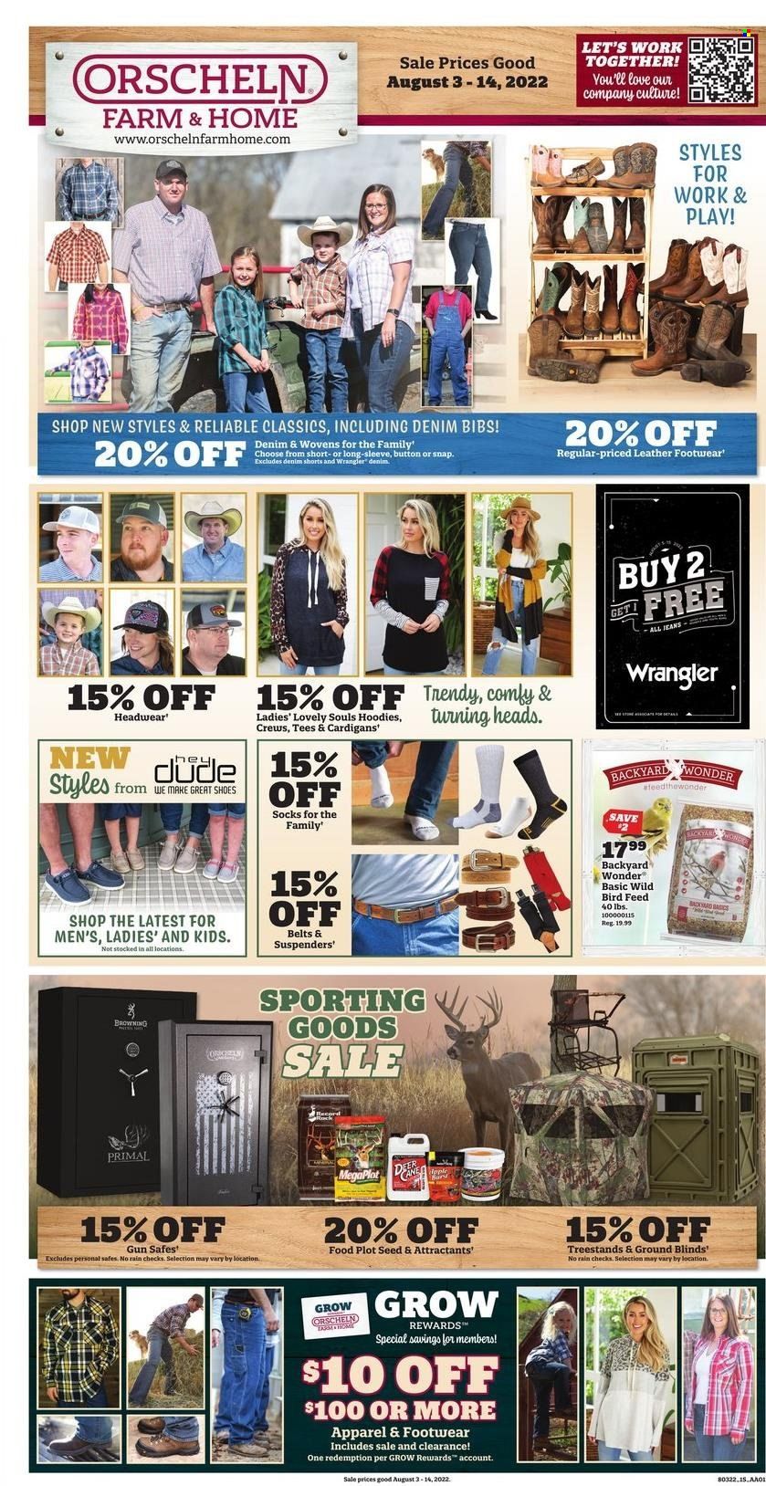 Orscheln Farm and Home (IA, IN, KS, MO, NE, OK) Weekly Ad Flyer Specials August 3 to August 14, 2022