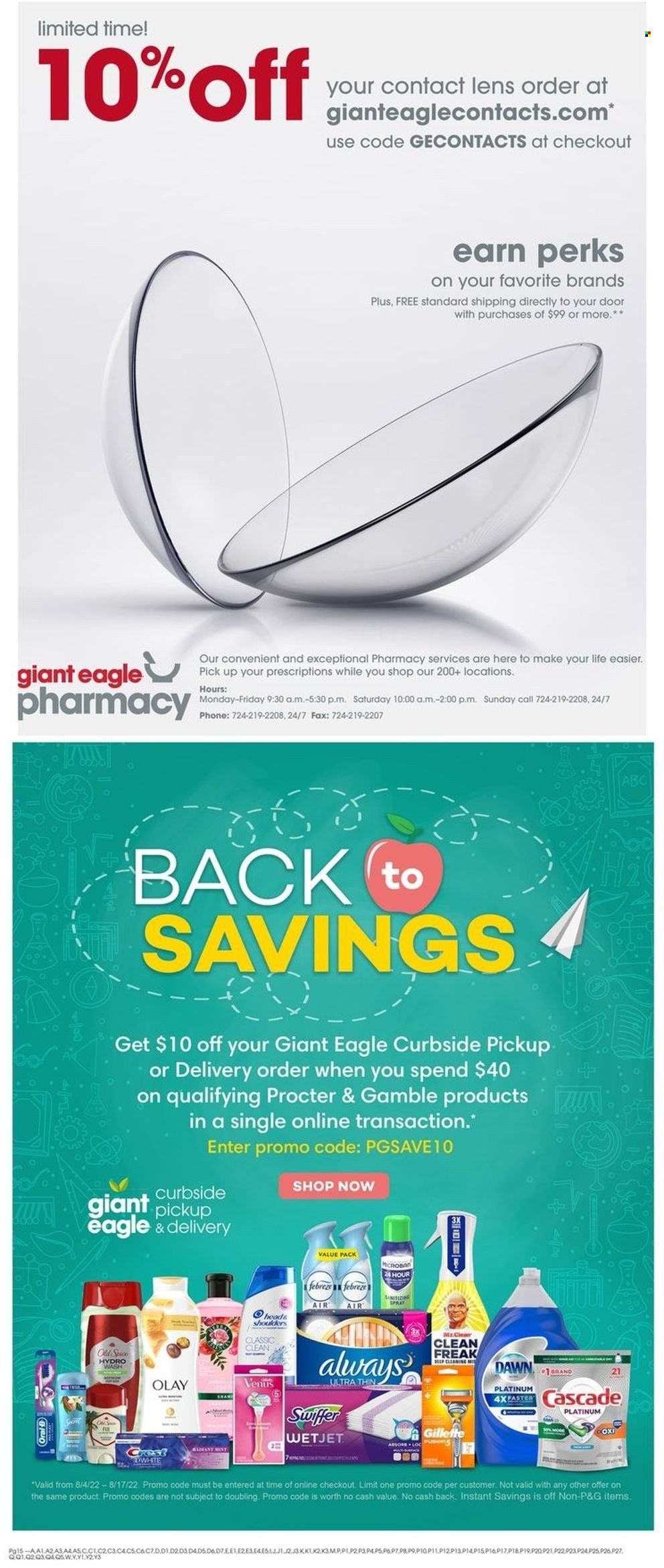 Giant Eagle (OH, PA) Weekly Ad Flyer Specials August 4 to August 10, 2022