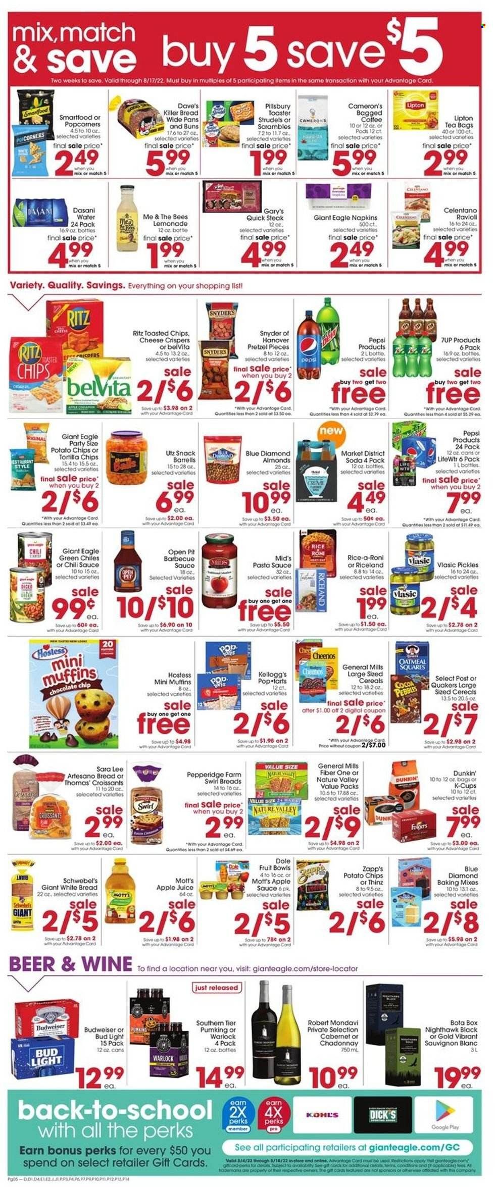 Giant Eagle (OH, PA) Weekly Ad Flyer Specials August 4 to August 10, 2022