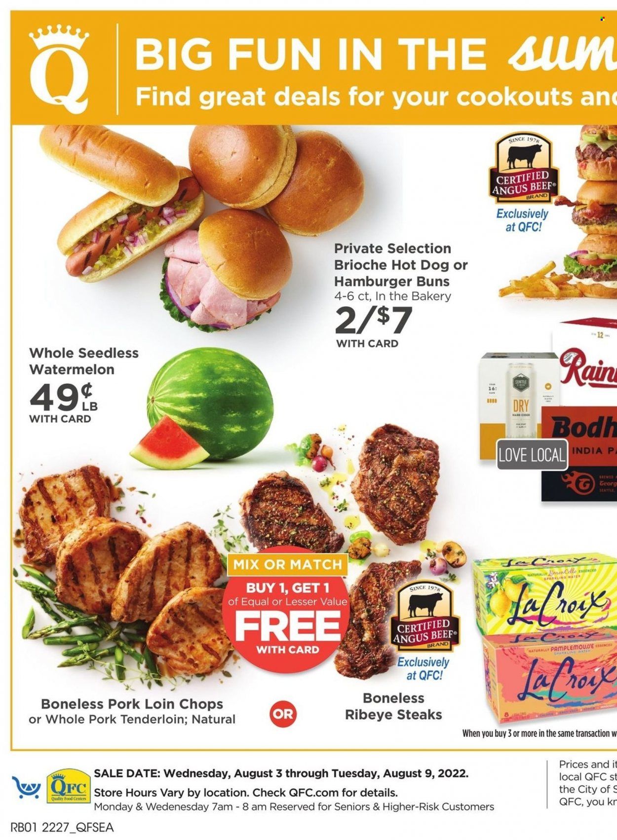 QFC (WA) Weekly Ad Flyer August 2 to August 9