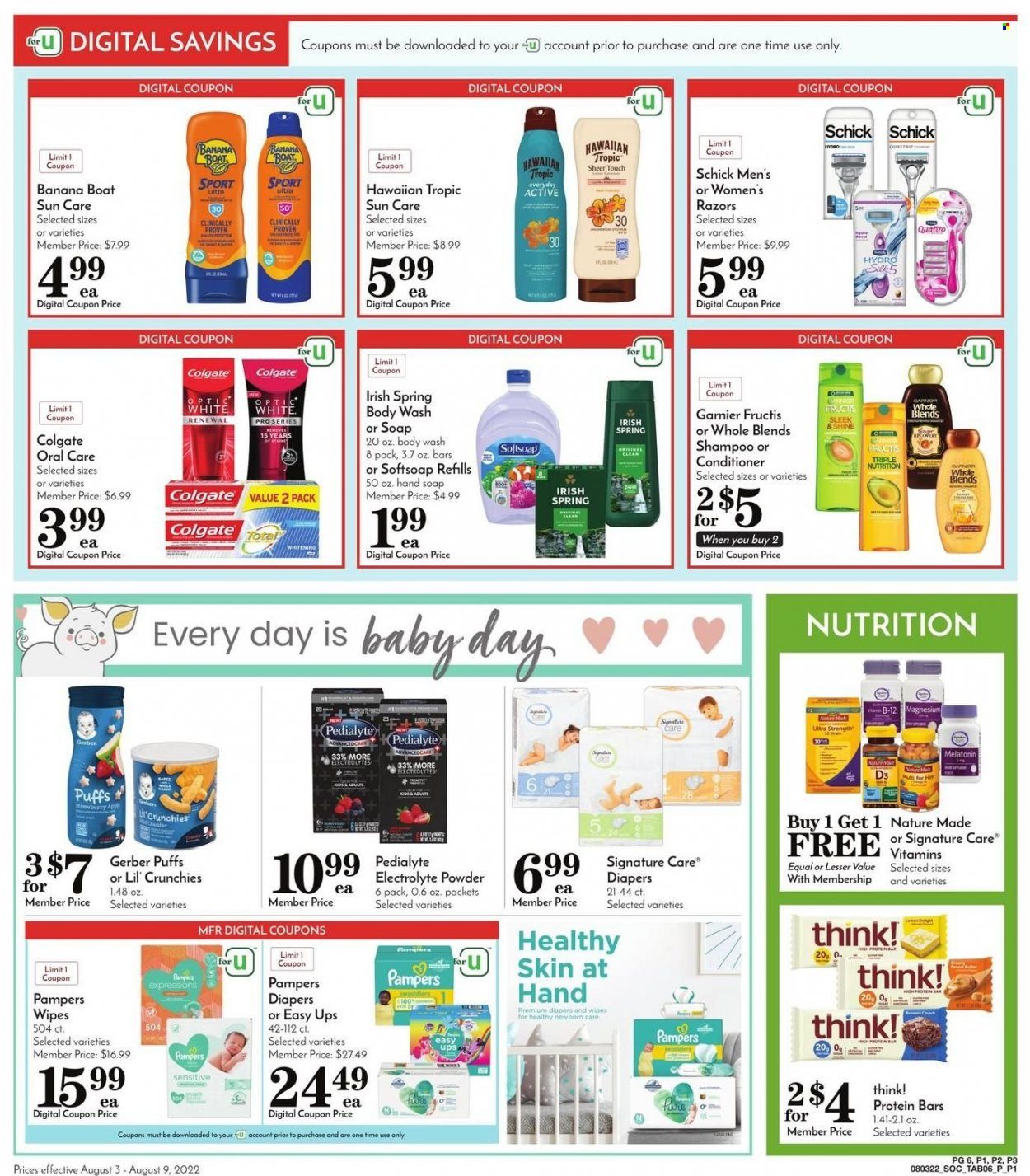 Pavilions (CA) Weekly Ad Flyer August 2 to August 9