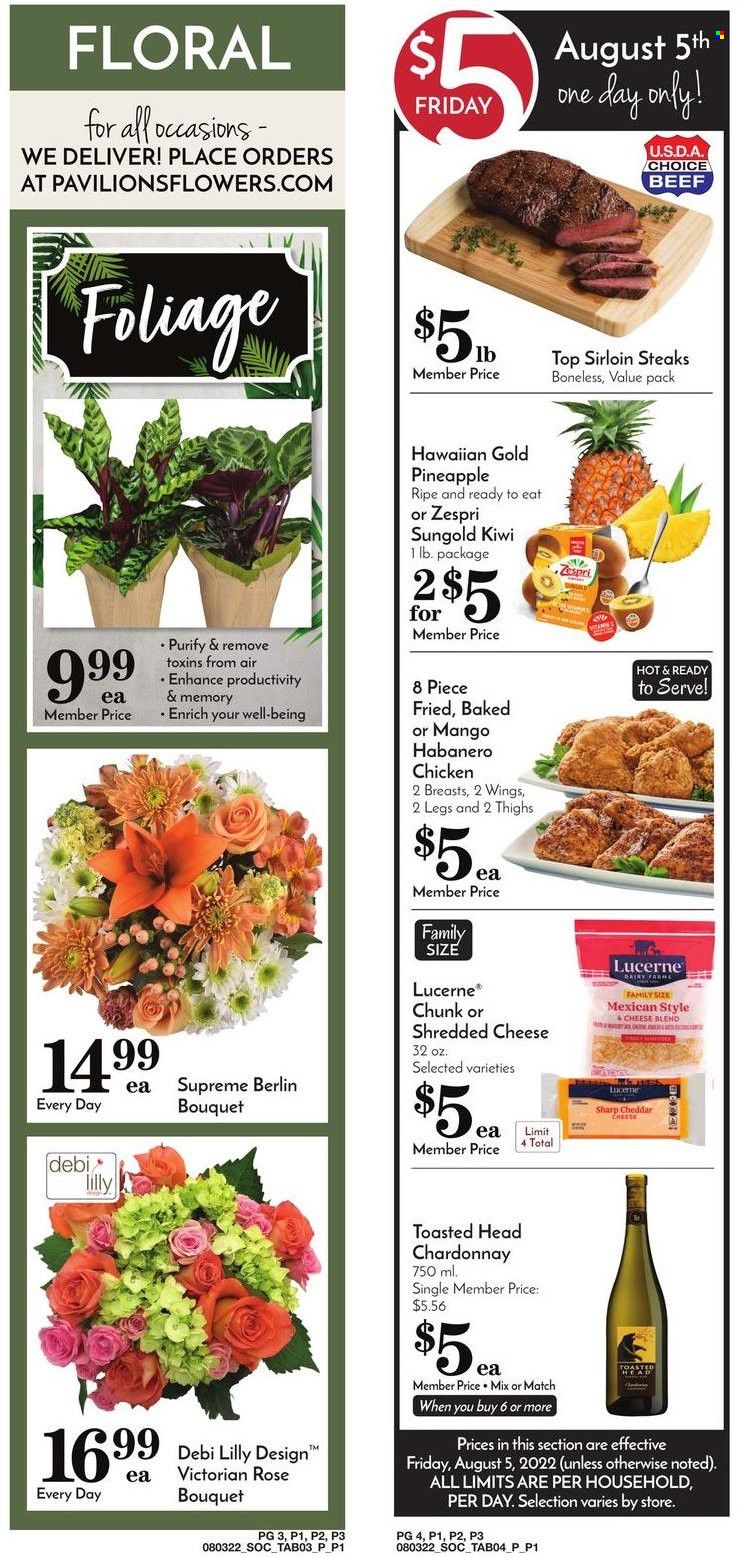 Pavilions (CA) Weekly Ad Flyer August 2 to August 9
