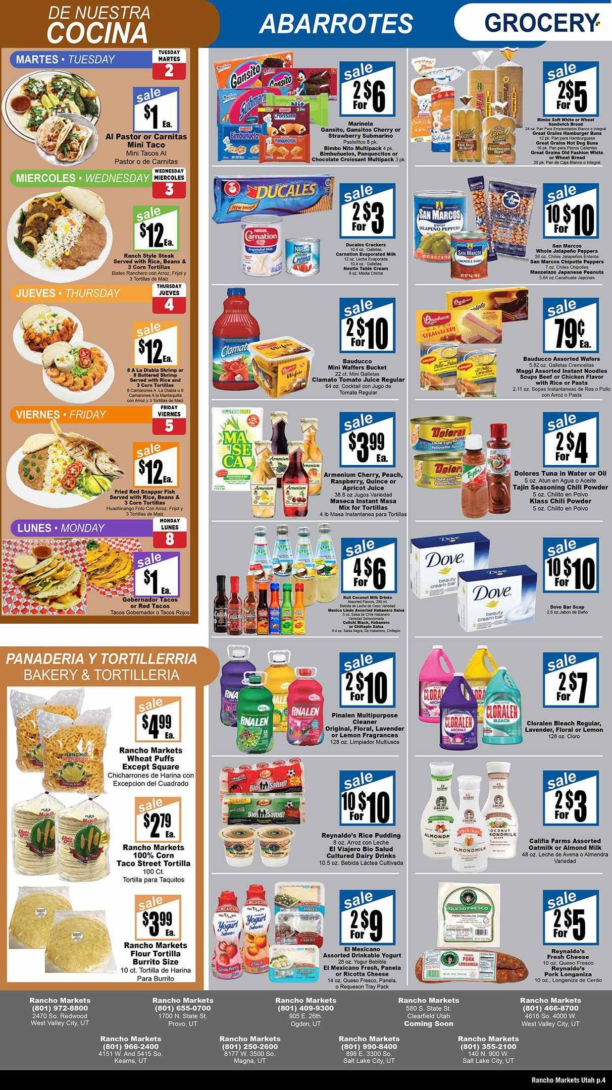 Rancho Markets (UT) Weekly Ad Flyer August 2 to August 9