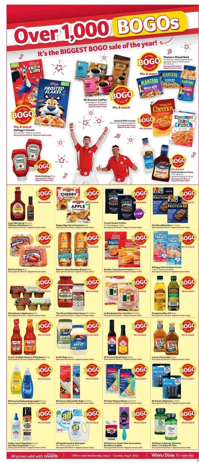 Winn Dixie (AL, FL, GA, LA) Weekly Ad Flyer Specials August 3 to August 9, 2022