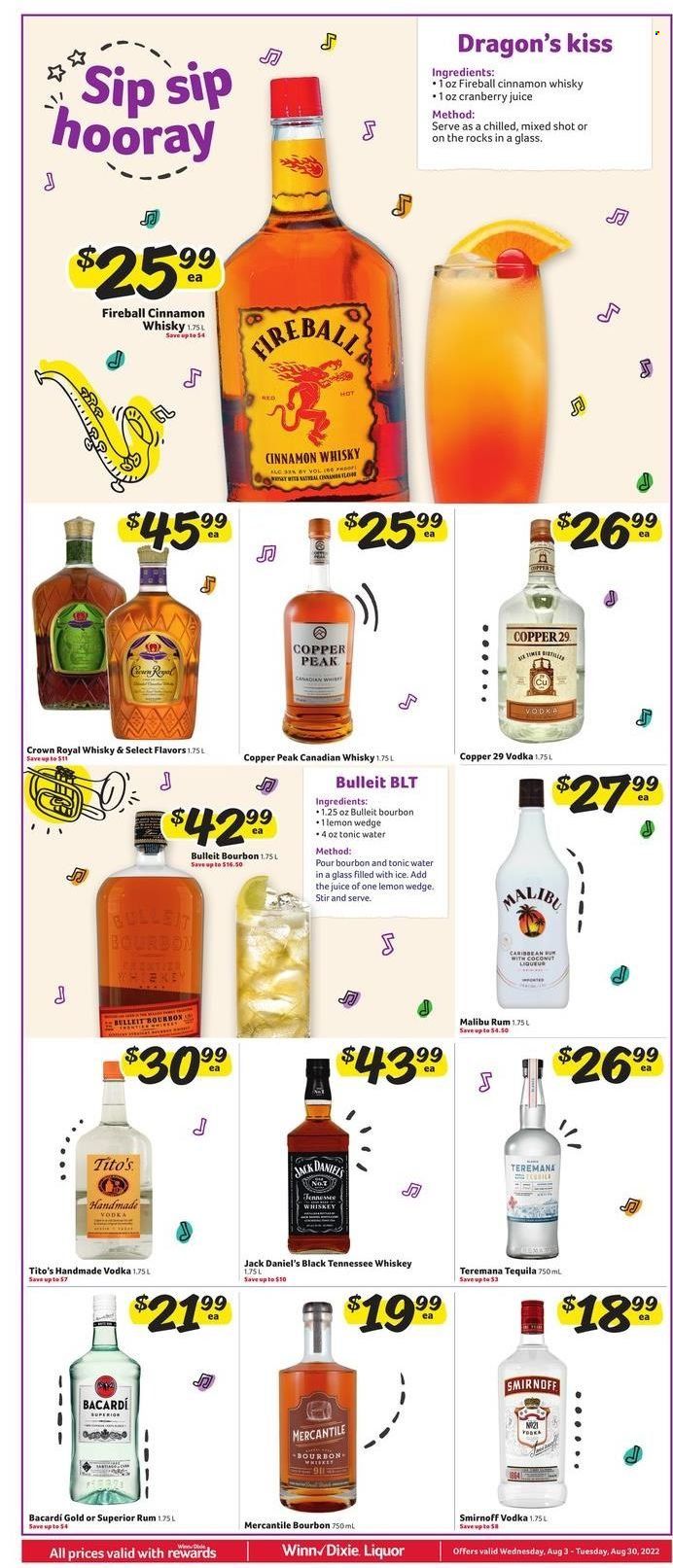Winn Dixie (AL, FL, GA, LA) Weekly Ad Flyer Specials August 3 to August 9, 2022