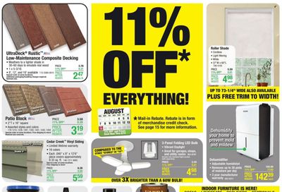 Menards Weekly Ad Flyer Specials August 4 to August 14, 2022