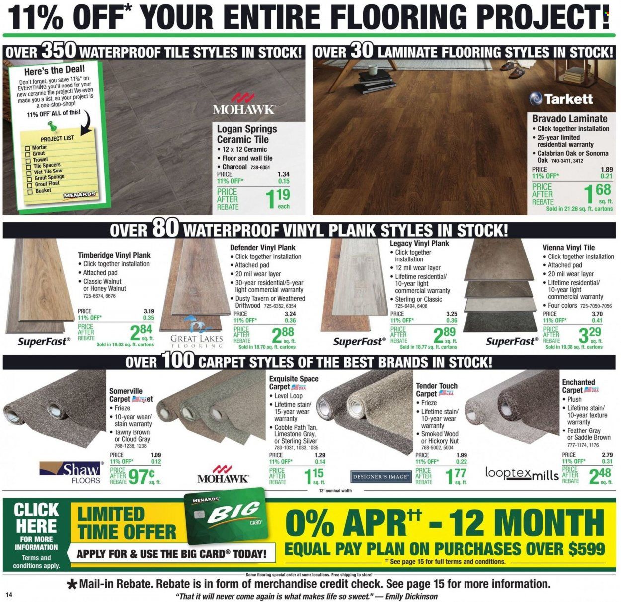 Menards Weekly Ad Flyer Specials August 4 to August 14, 2022