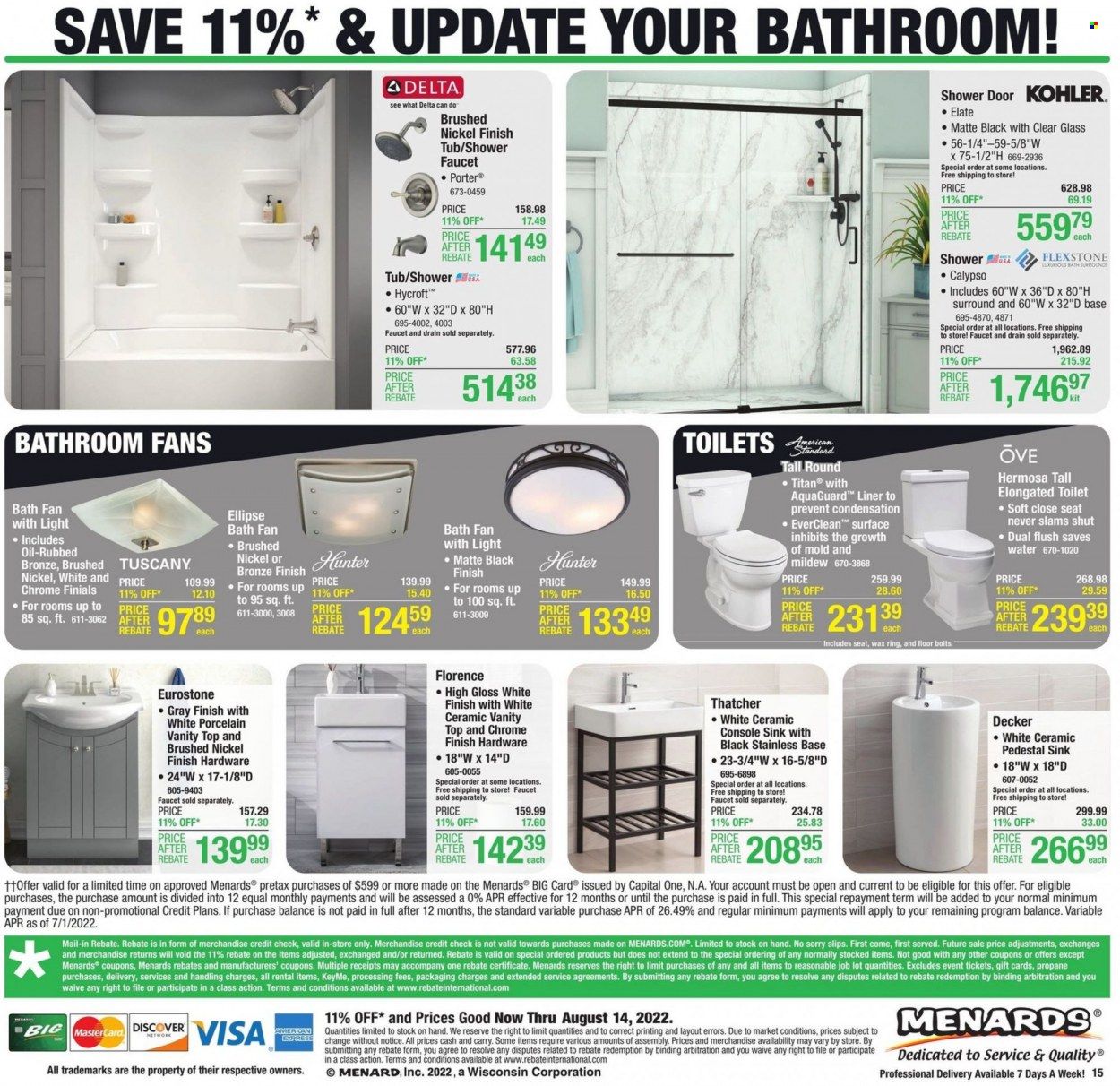 Menards Weekly Ad Flyer Specials August 4 to August 14, 2022