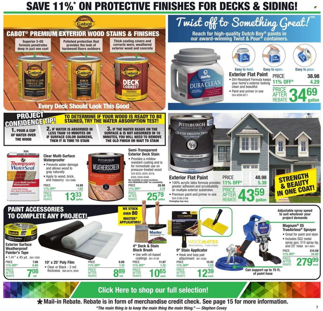 Menards Weekly Ad Flyer Specials August 4 to August 14, 2022