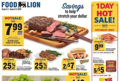 Food Lion (NC) Weekly Ad Flyer Specials August 3 to August 9, 2022