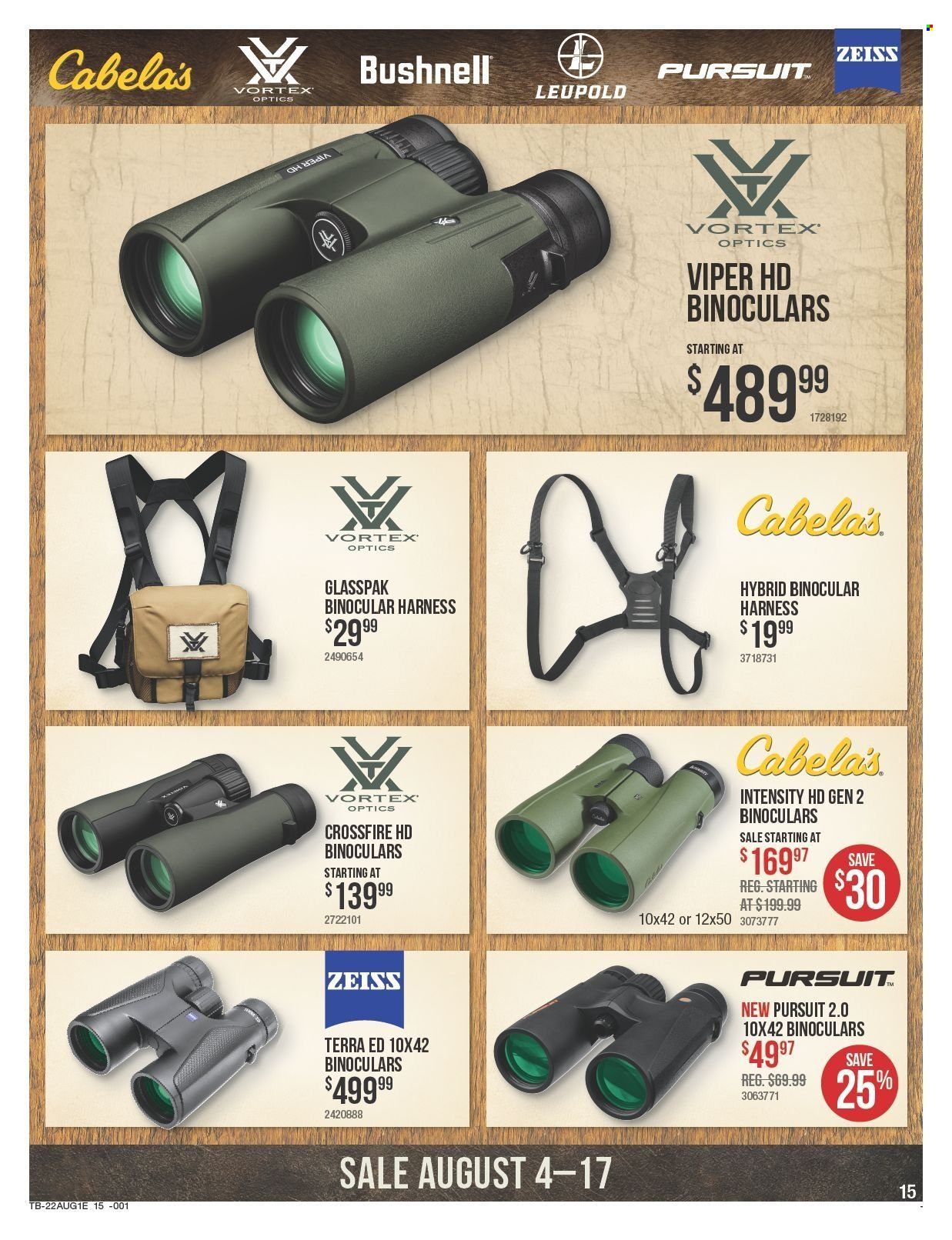 Cabela's Weekly Ad Flyer August 3 to August 10