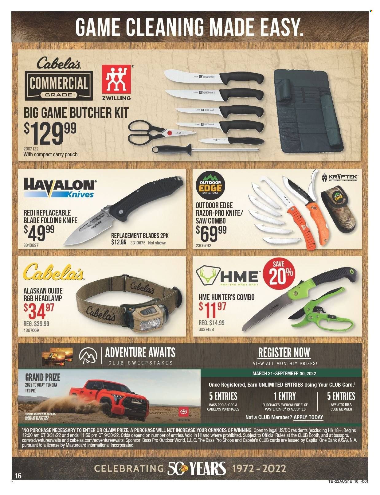 Cabela's Weekly Ad Flyer August 3 to August 10