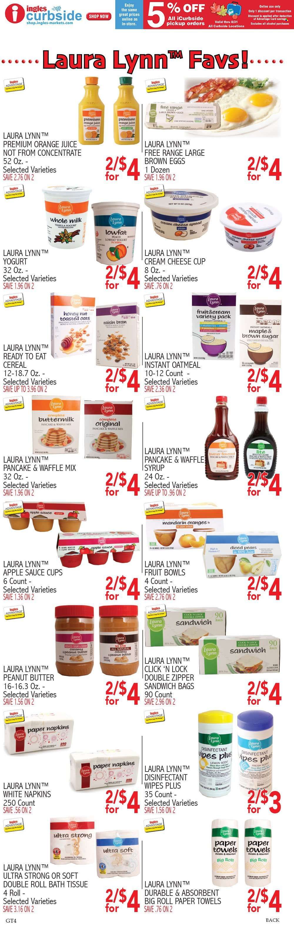 Ingles (GA, NC, SC, TN) Weekly Ad Flyer Specials August 3 to August 9, 2022