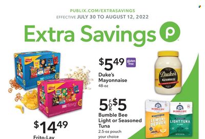 Publix (AL, FL, GA, NC, SC, TN) Weekly Ad Flyer Specials July 30 to August 12, 2022