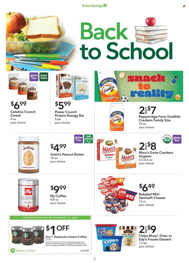 Publix (AL, FL, GA, NC, SC, TN) Weekly Ad Flyer Specials July 30 to August 12, 2022