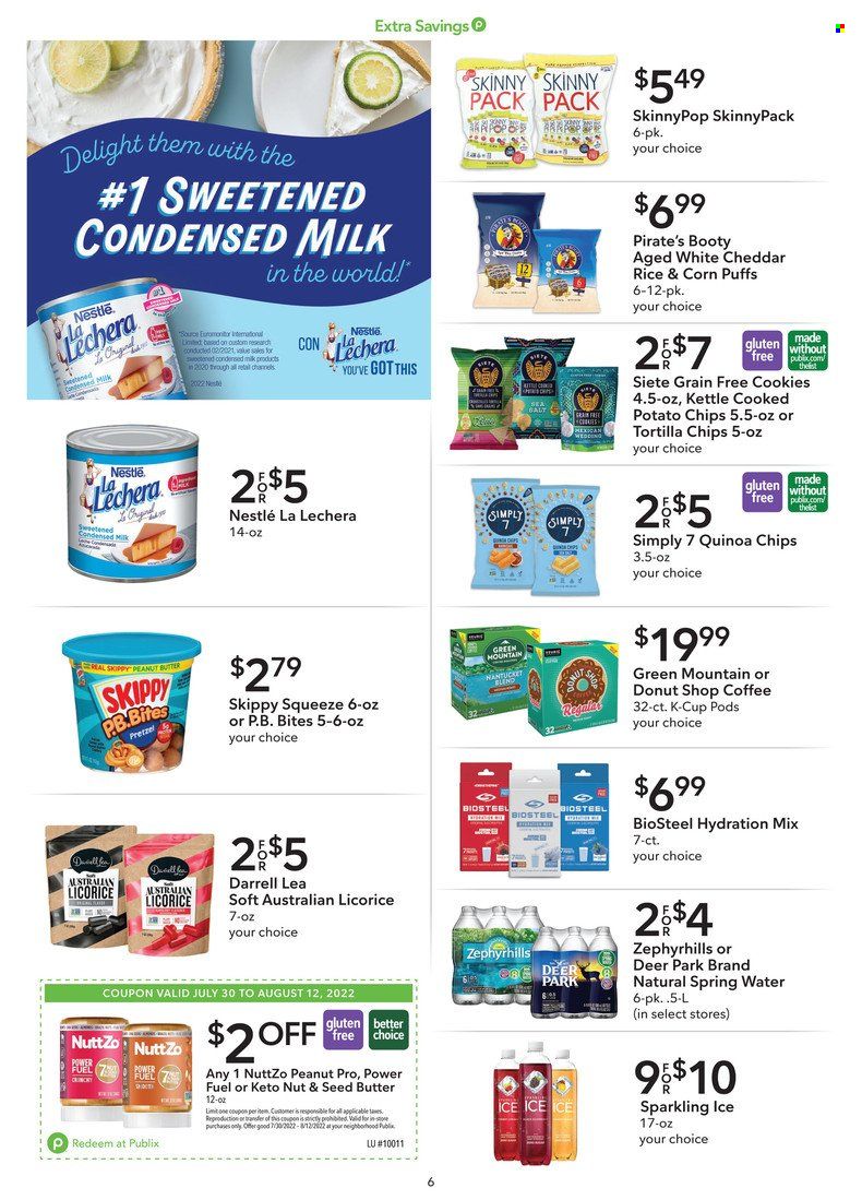 Publix (AL, FL, GA, NC, SC, TN) Weekly Ad Flyer Specials July 30 to August 12, 2022