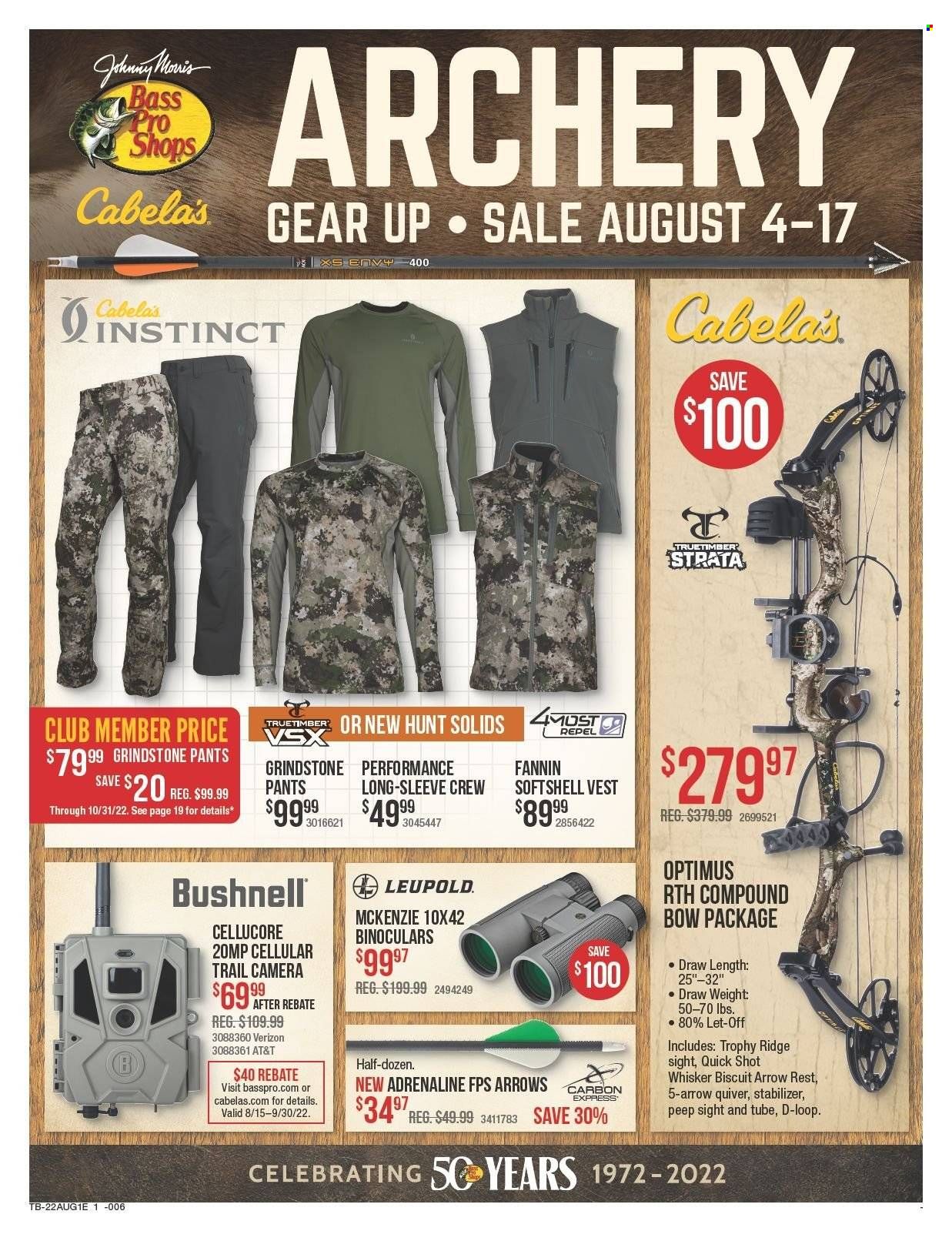 Cabela's (MN) Weekly Ad Flyer August 3 to August 10