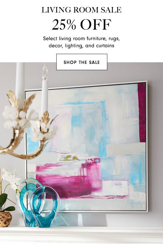 25% off living room furniture at Horchow 25% off living room furniture at Horchow