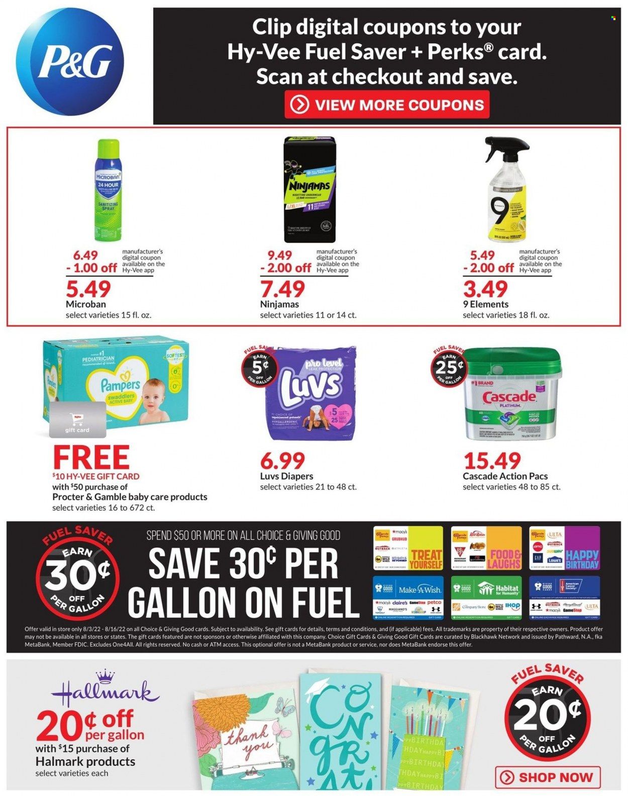 Hy-Vee (IA, IL, KS, MO) Weekly Ad Flyer August 3 to August 10