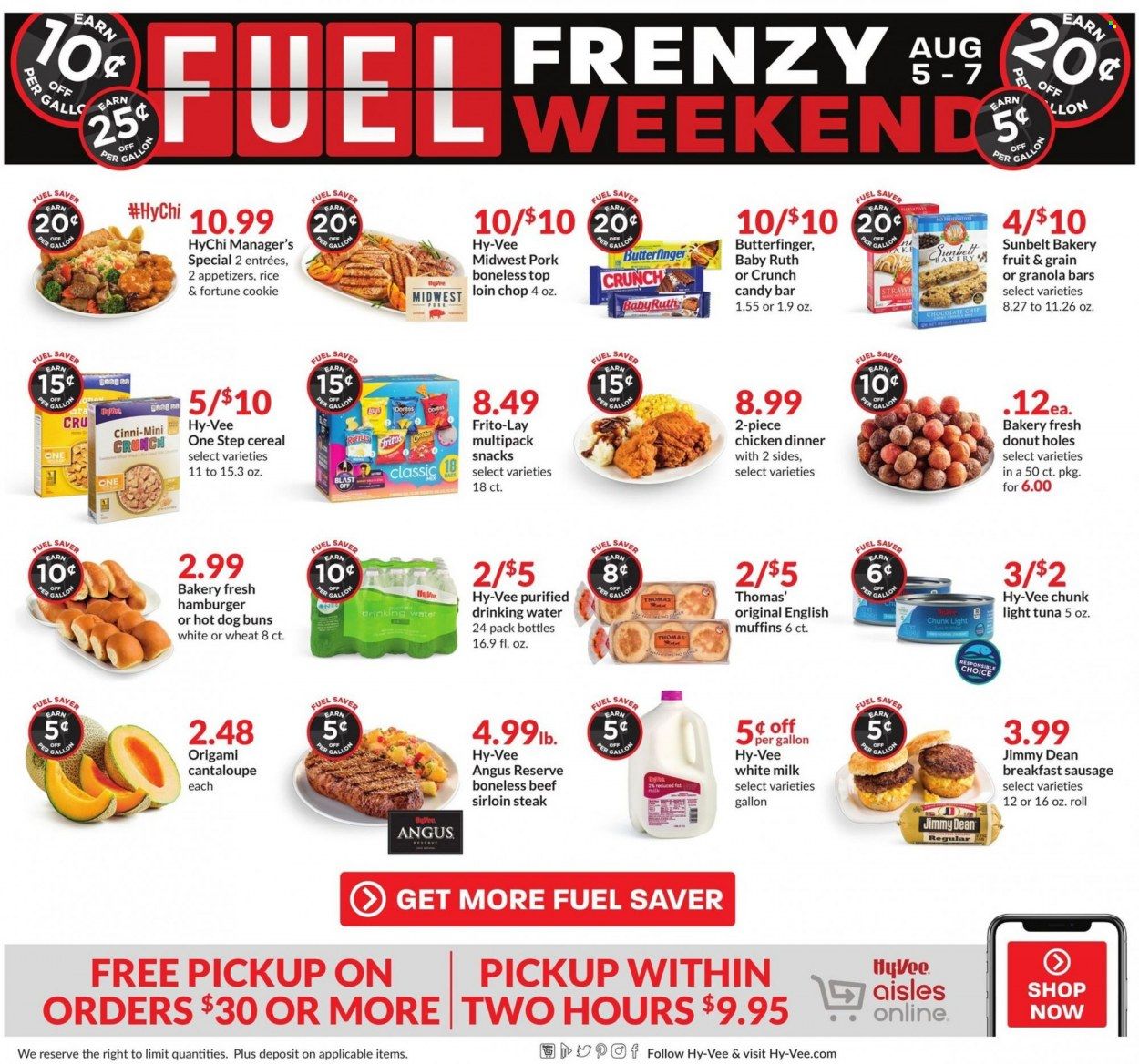 Hy-Vee (IA, IL, KS, MO) Weekly Ad Flyer August 3 to August 10