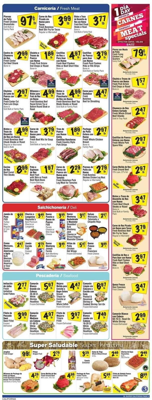 El Super (CA, NM, NV, TX) Weekly Ad Flyer Specials August 3 to August 9, 2022