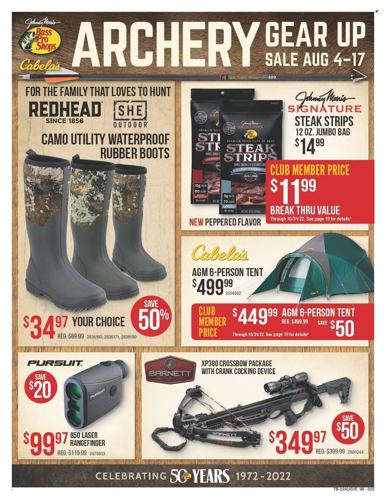 Bass Pro Shops (CA, CO, NV, WA) Weekly Ad Flyer Specials August 4 to August 17, 2022