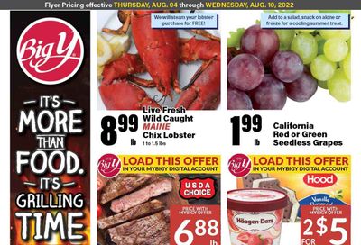 Big Y (MA) Weekly Ad Flyer Specials August 4 to August 10, 2022