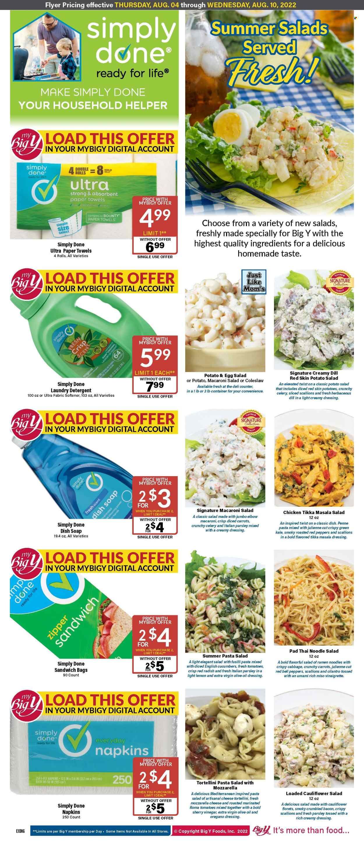 Big Y (MA) Weekly Ad Flyer Specials August 4 to August 10, 2022