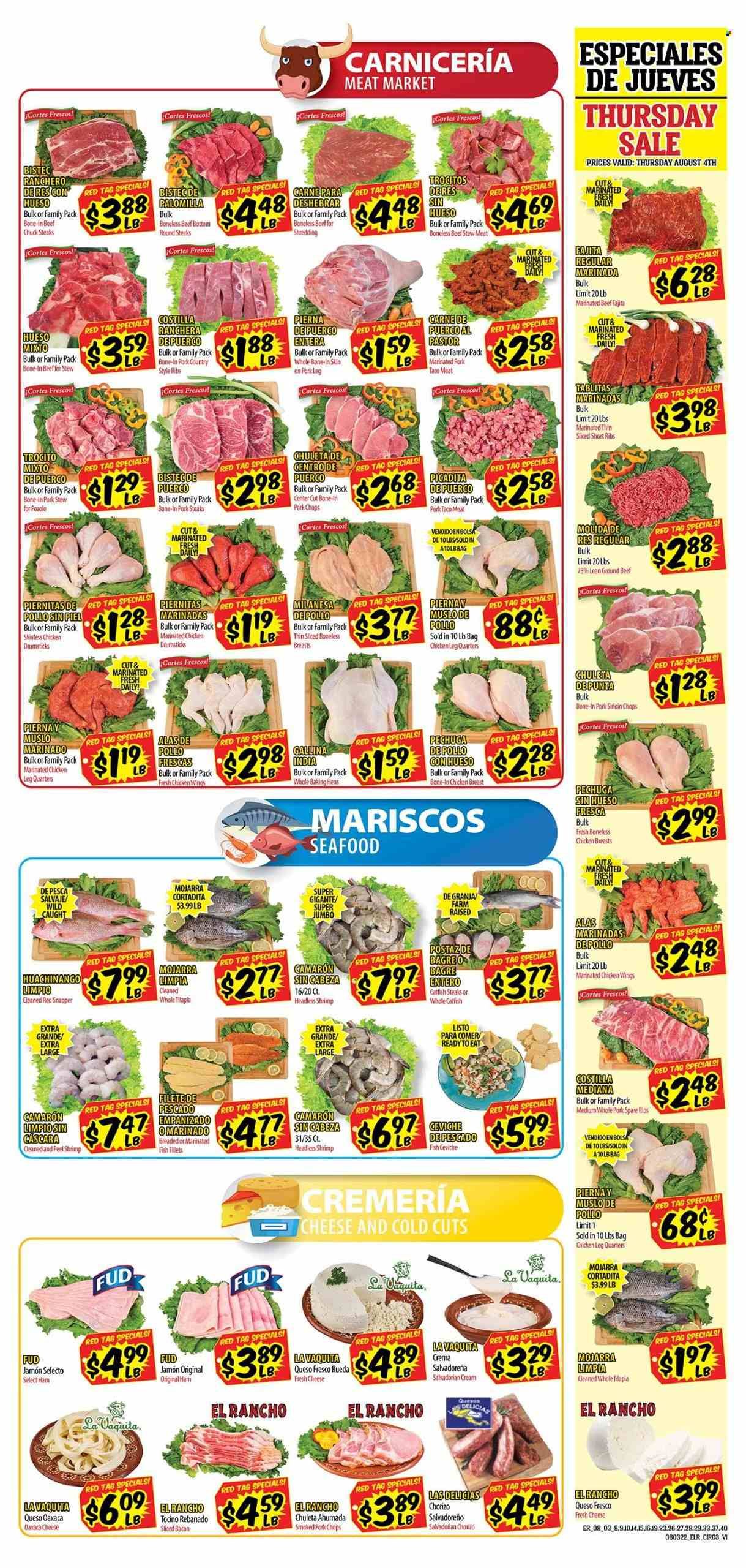 El Rancho (TX) Weekly Ad Flyer Specials August 3 to August 9, 2022