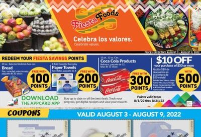 Fiesta Foods SuperMarkets (WA) Weekly Ad Flyer Specials August 3 to August 9, 2022