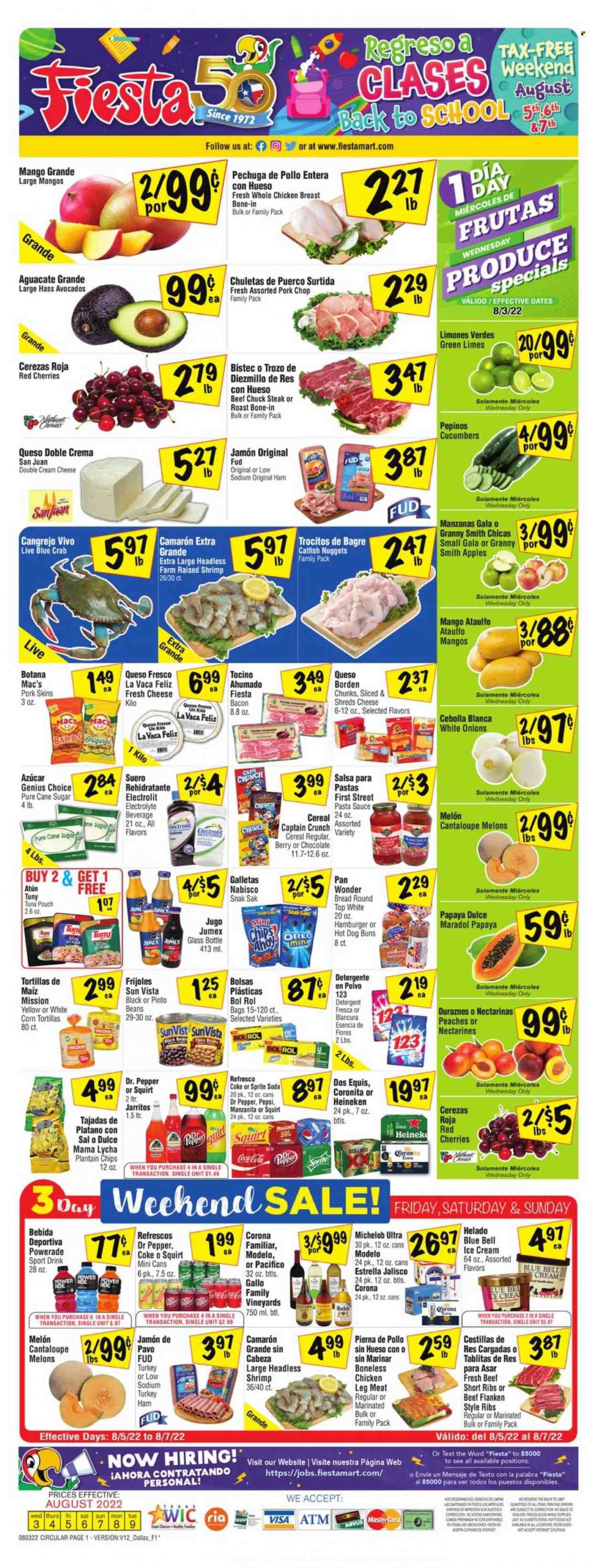 Fiesta Mart (TX) Weekly Ad Flyer Specials August 3 to August 9, 2022